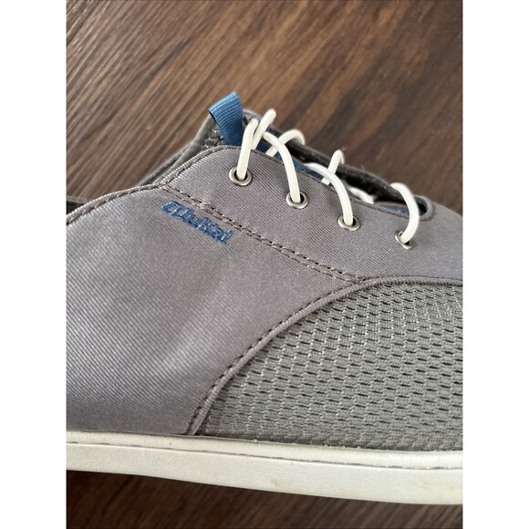 Olukai Holo Nohea Moku Convertible Mesh Shadow Grey Lace Up Athletic Shoes M12 - Picture 3 of 5